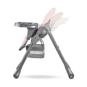 -كرسي أطفال Kinderkraft عالي – تصميم عملي وسهل التنظيف